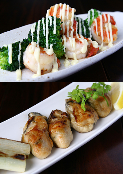 鉄板焼き　「海鮮料理」